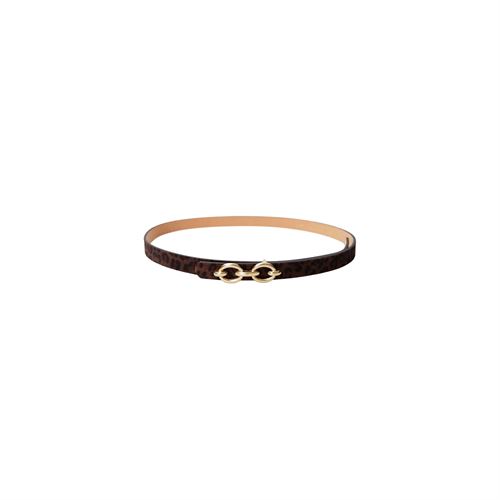 BLACK COLOUR LÆDERBÆLTE, BCLOTUS BELT, MOCCA LEO